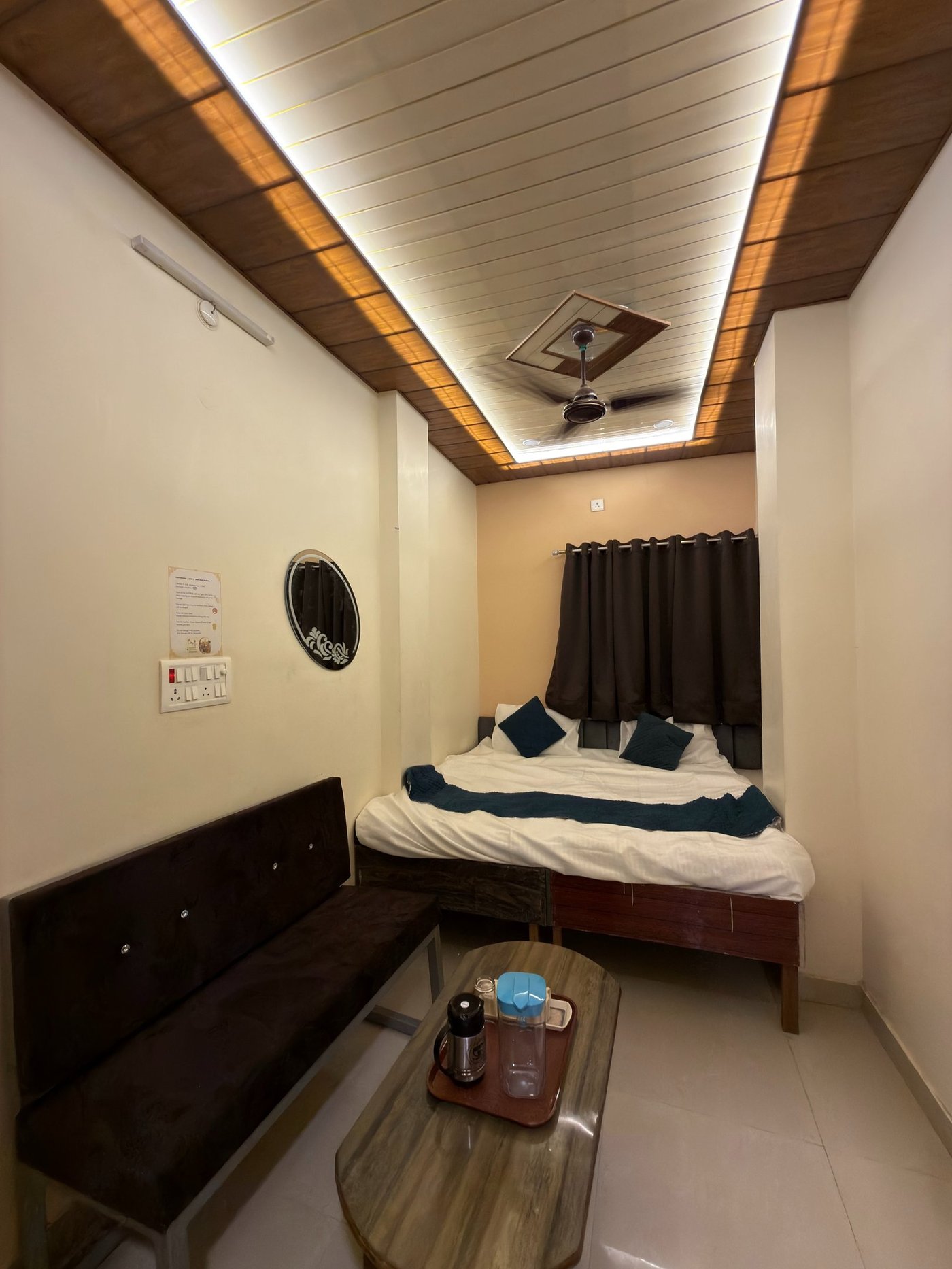 Guest house interior in Varanasi