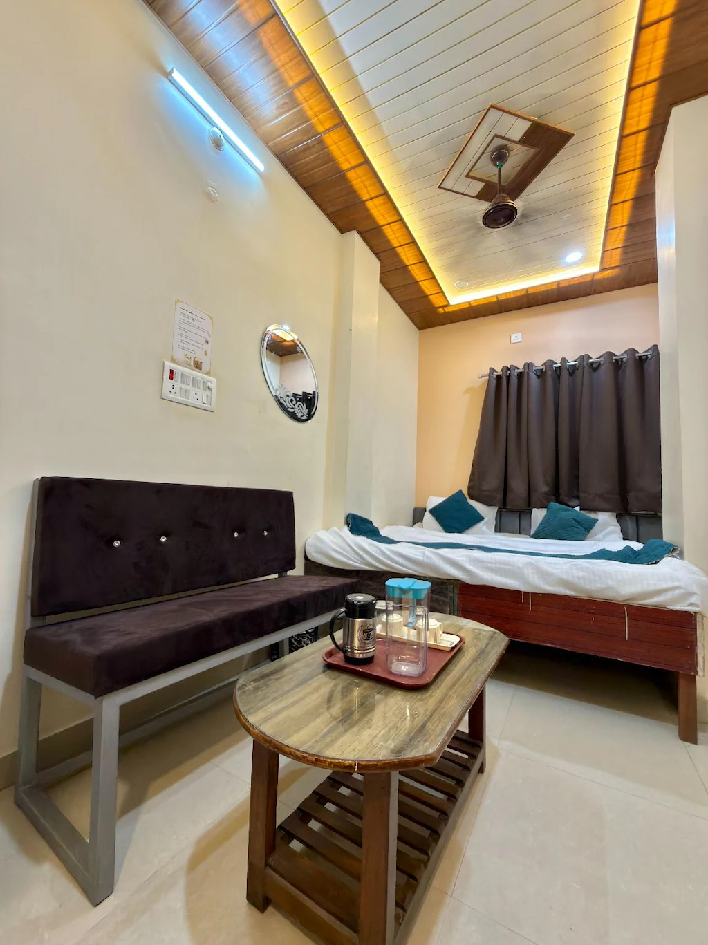 Economy Room at Shree Aksharam Guest House